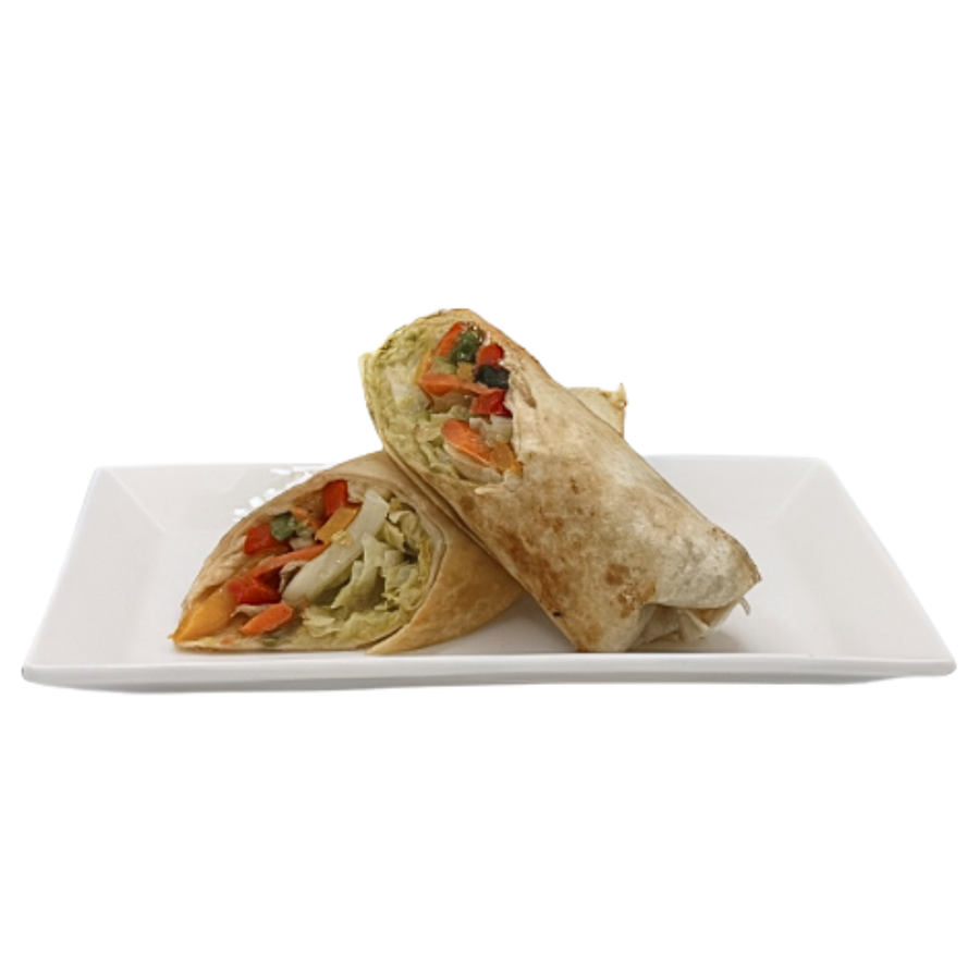 Gemüse Wrap