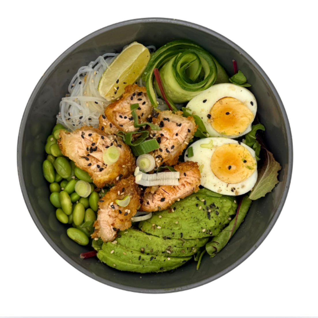 Lachs Tempura Bowl
