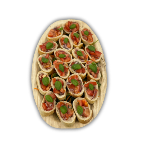 Fingerfood Canape mit Bruschetta