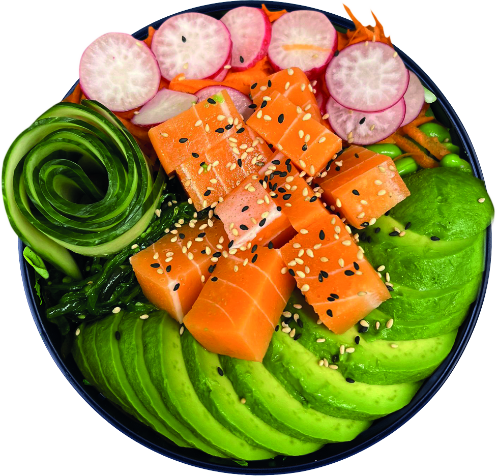 Mini Vegan Salmon Bowl 