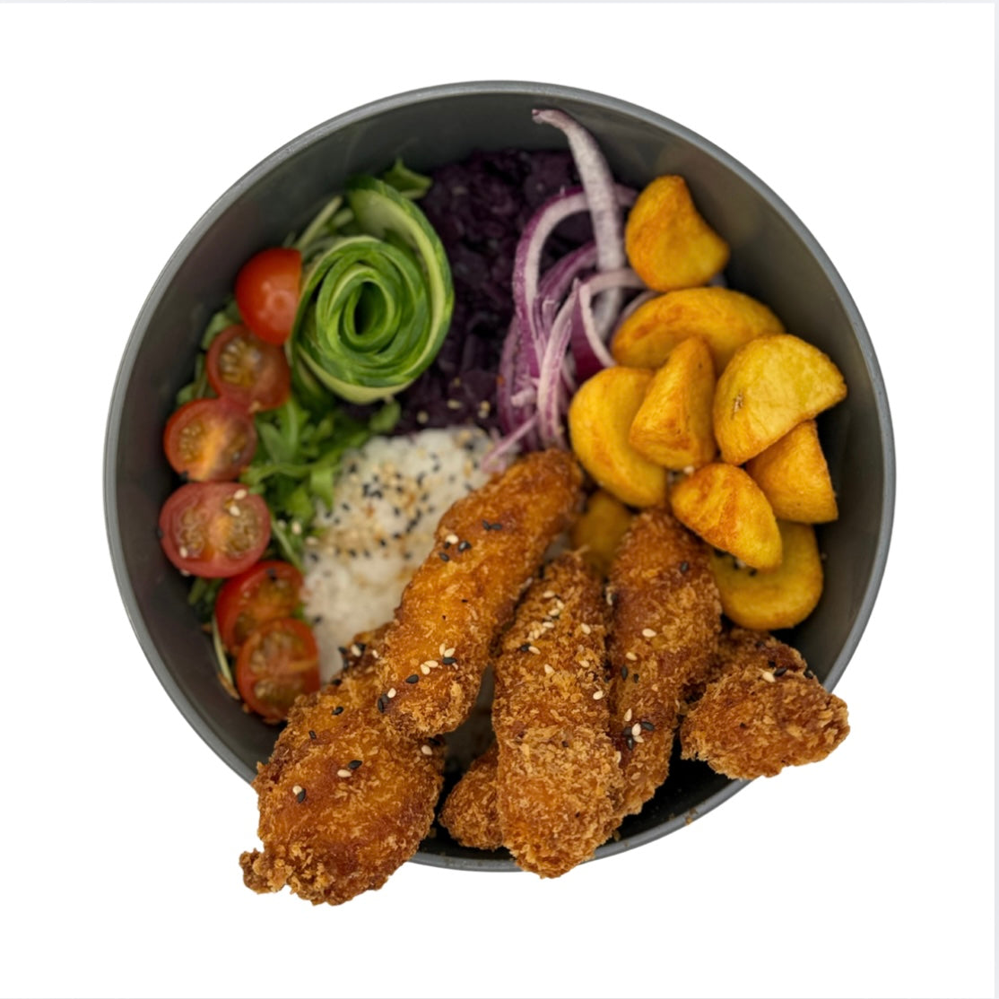 Mini Crispy Chicken Bowl 