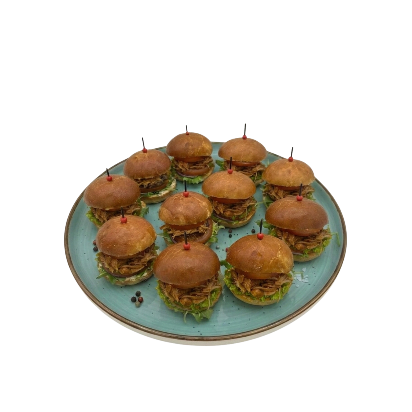 Mini Burger Platter (10 pieces)