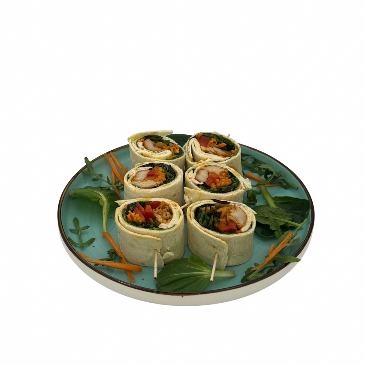 12 Mini Chicken Wraps